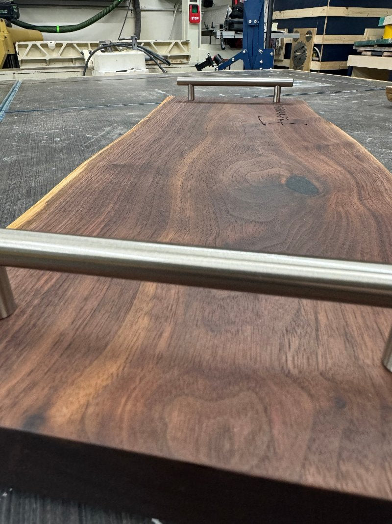 Live Edge Walnut Charcuterie Board