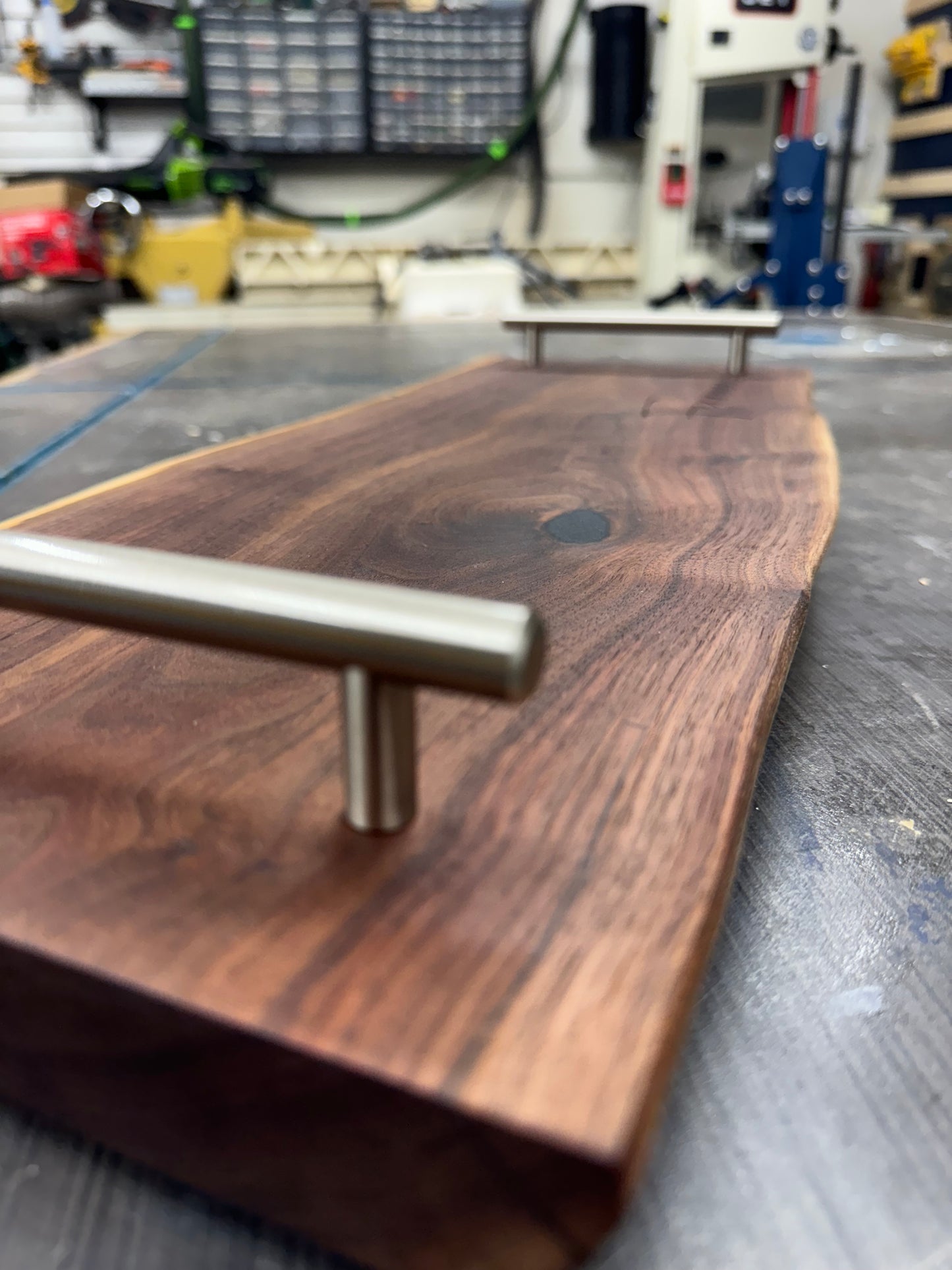 Live Edge Walnut Charcuterie Board