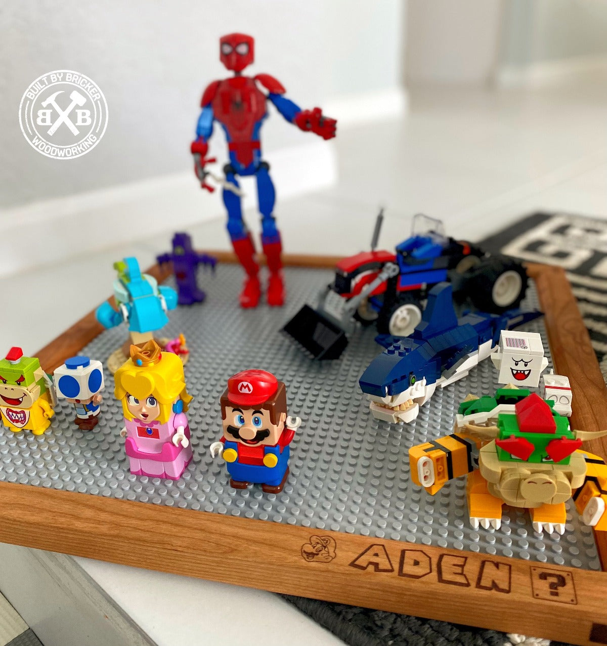 Personalized Lego Building Tray - Millennial Boss