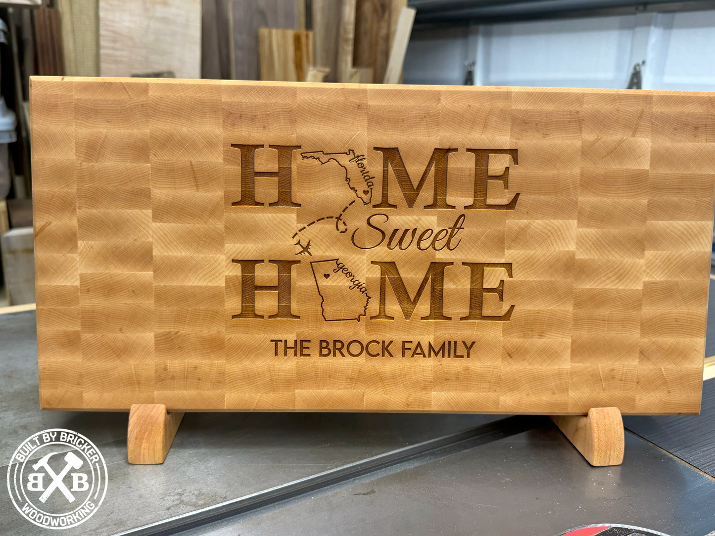 Hard Maple End Grain Cutting Board
