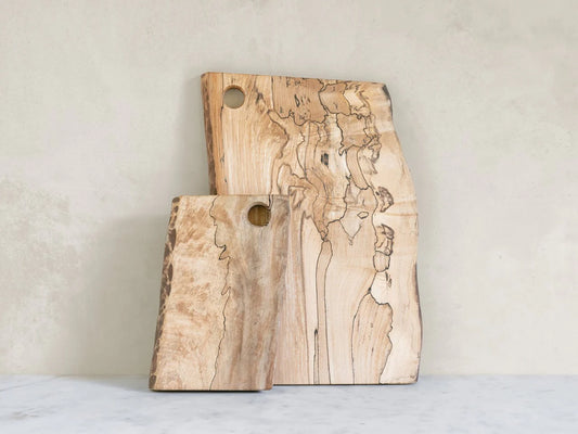 Live Edge Spalted Maple Charcuterie Board
