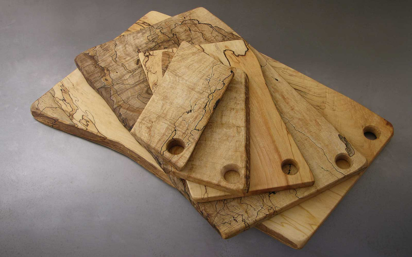 Live Edge Spalted Maple Charcuterie Board
