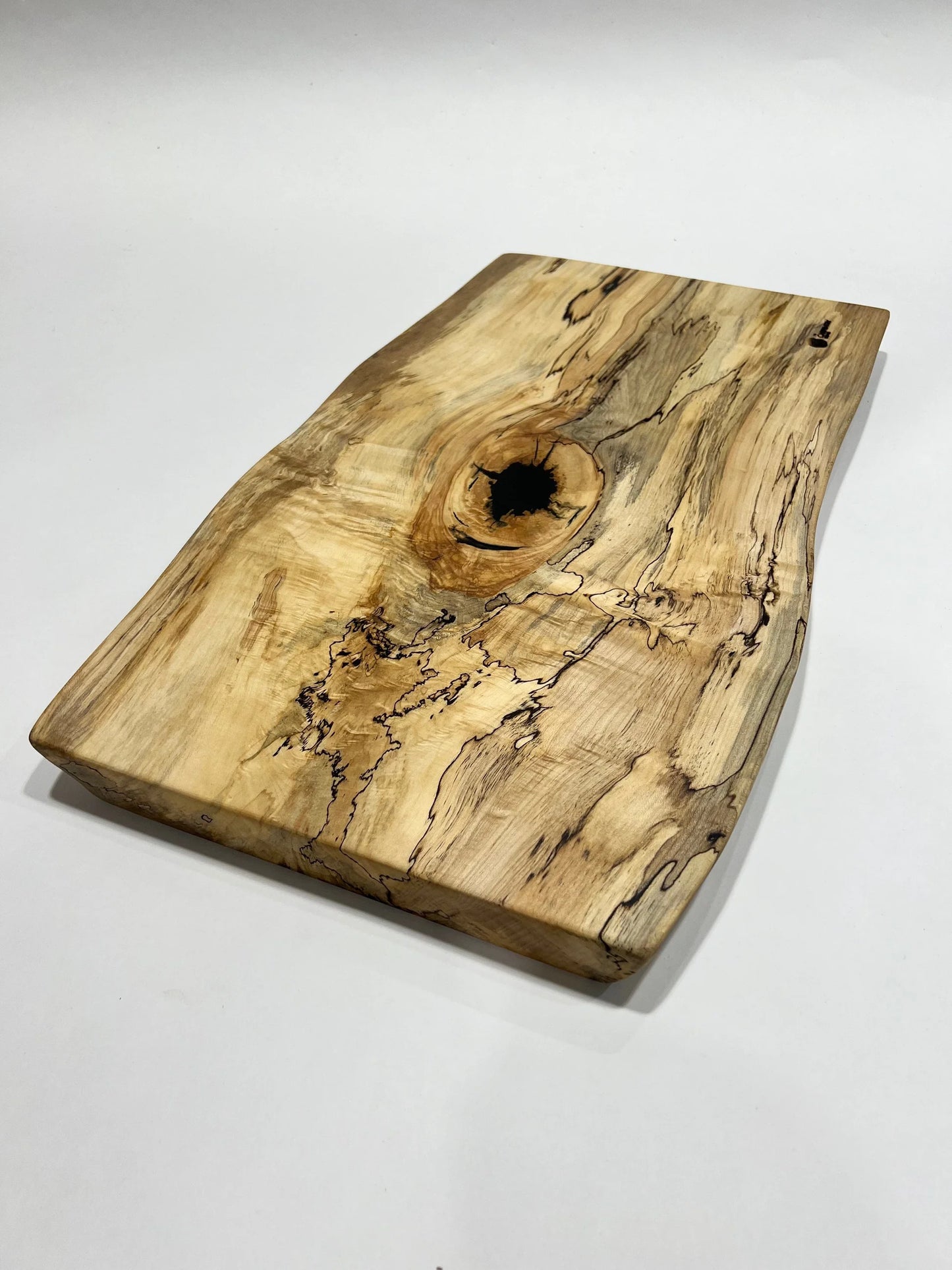 Live Edge Spalted Maple Charcuterie Board