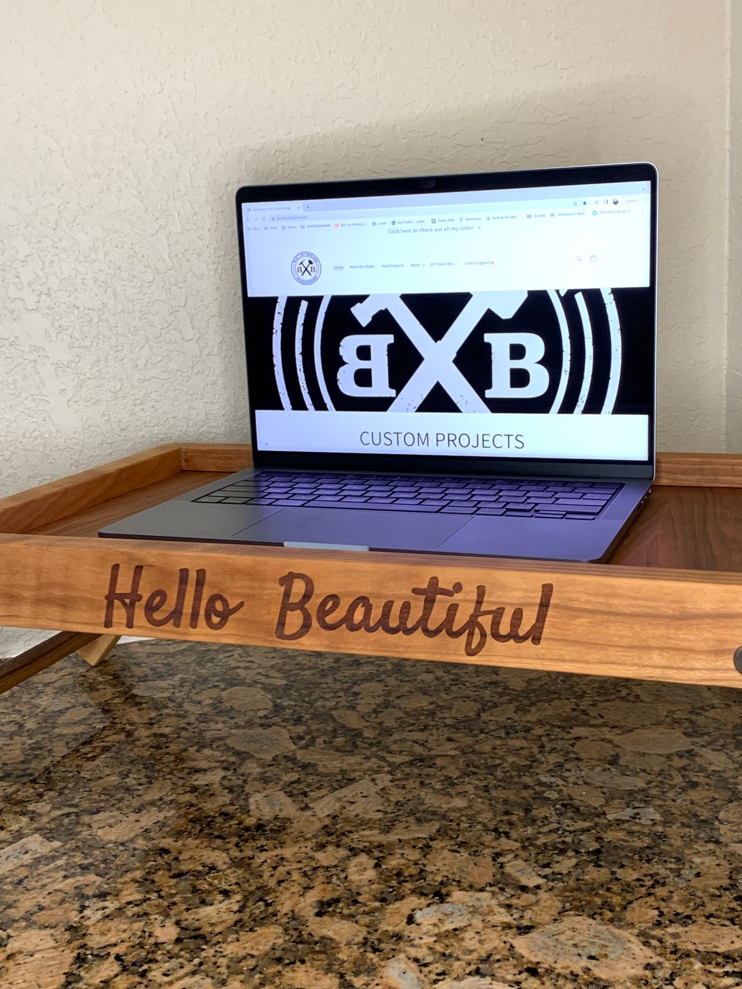 Custom Laptop / Breakfast in Bed Tray