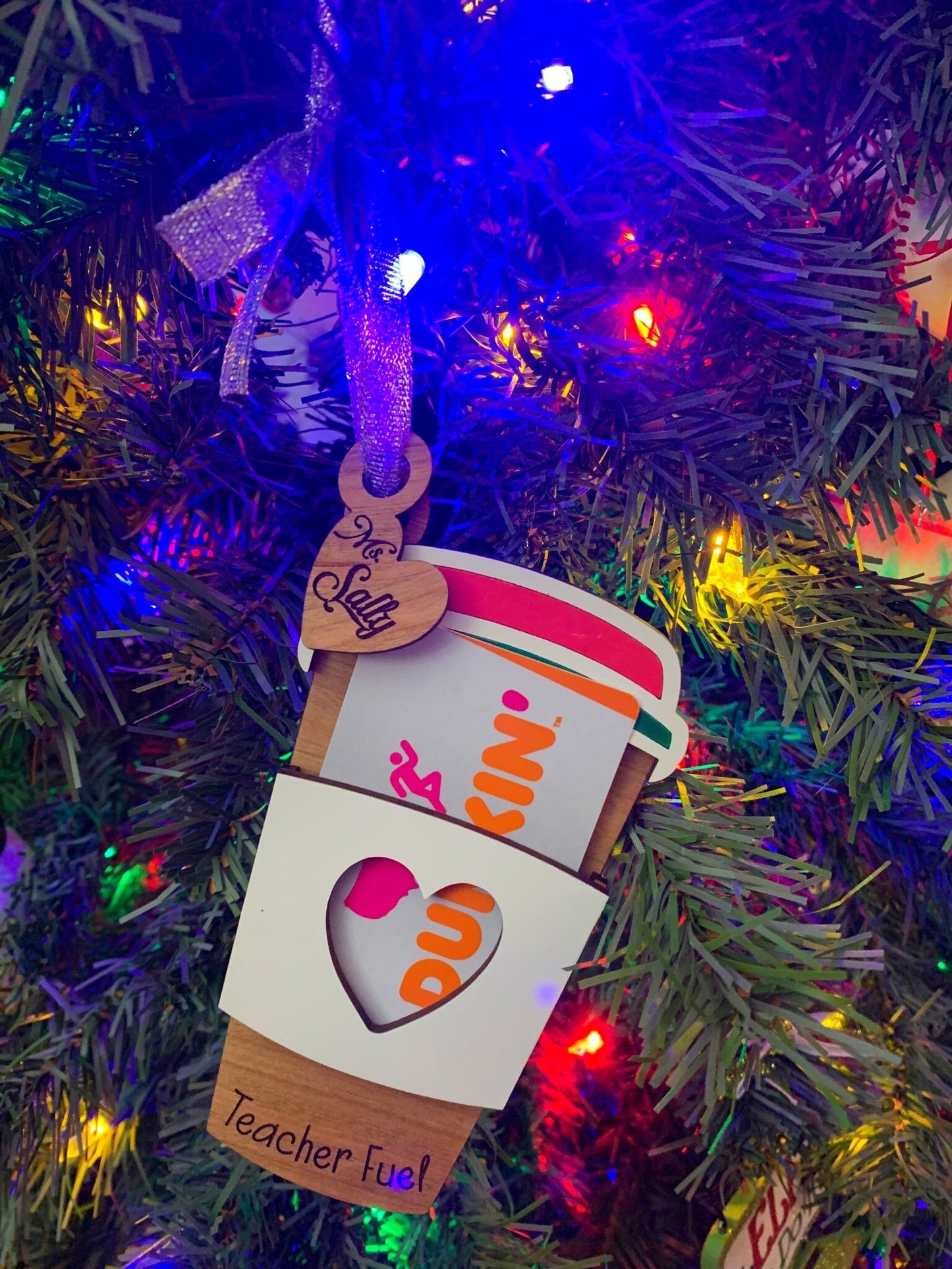 "Teacher Fuel" Coffee Gift Card Holder