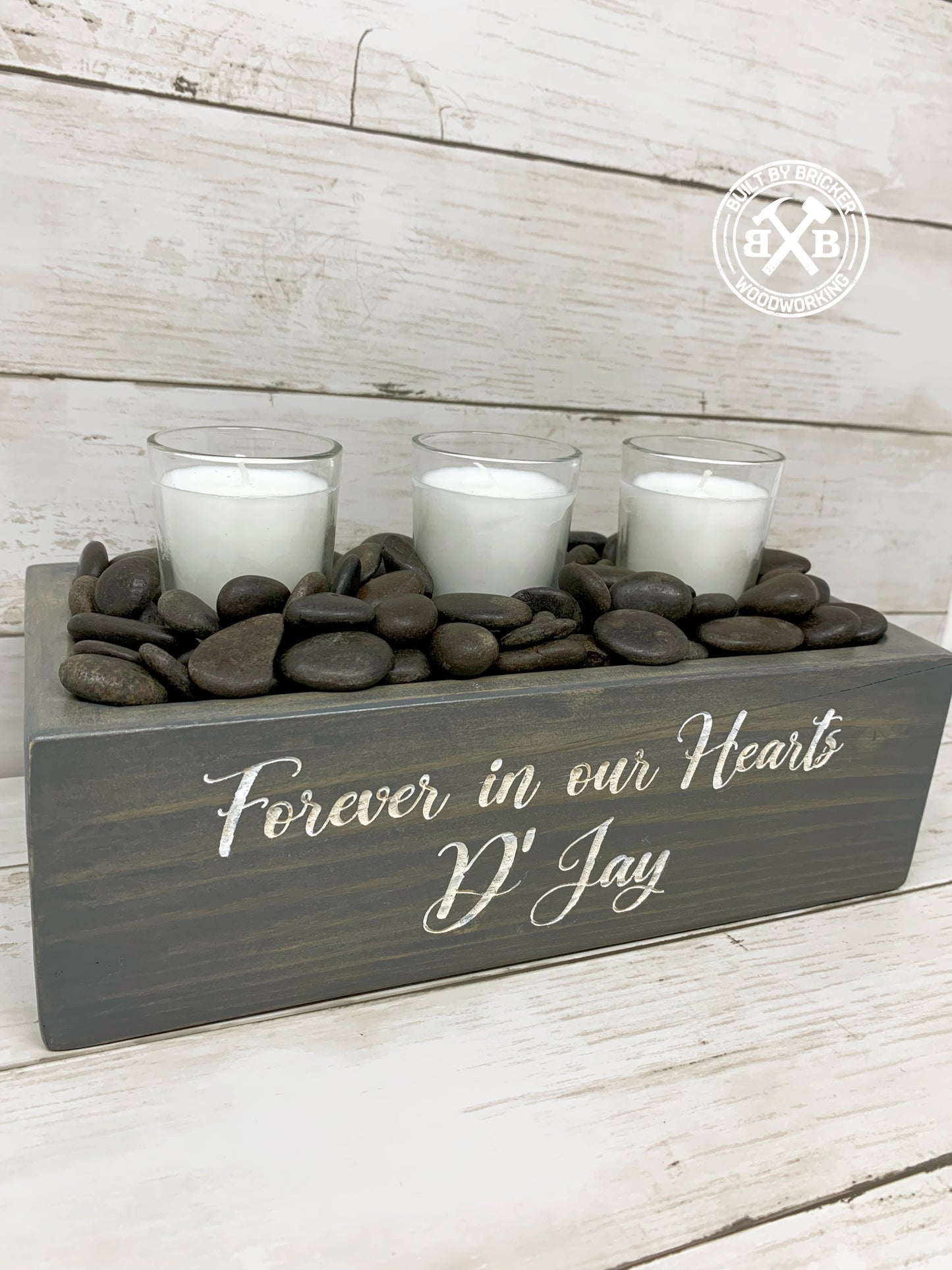 Personalized Candle Holder