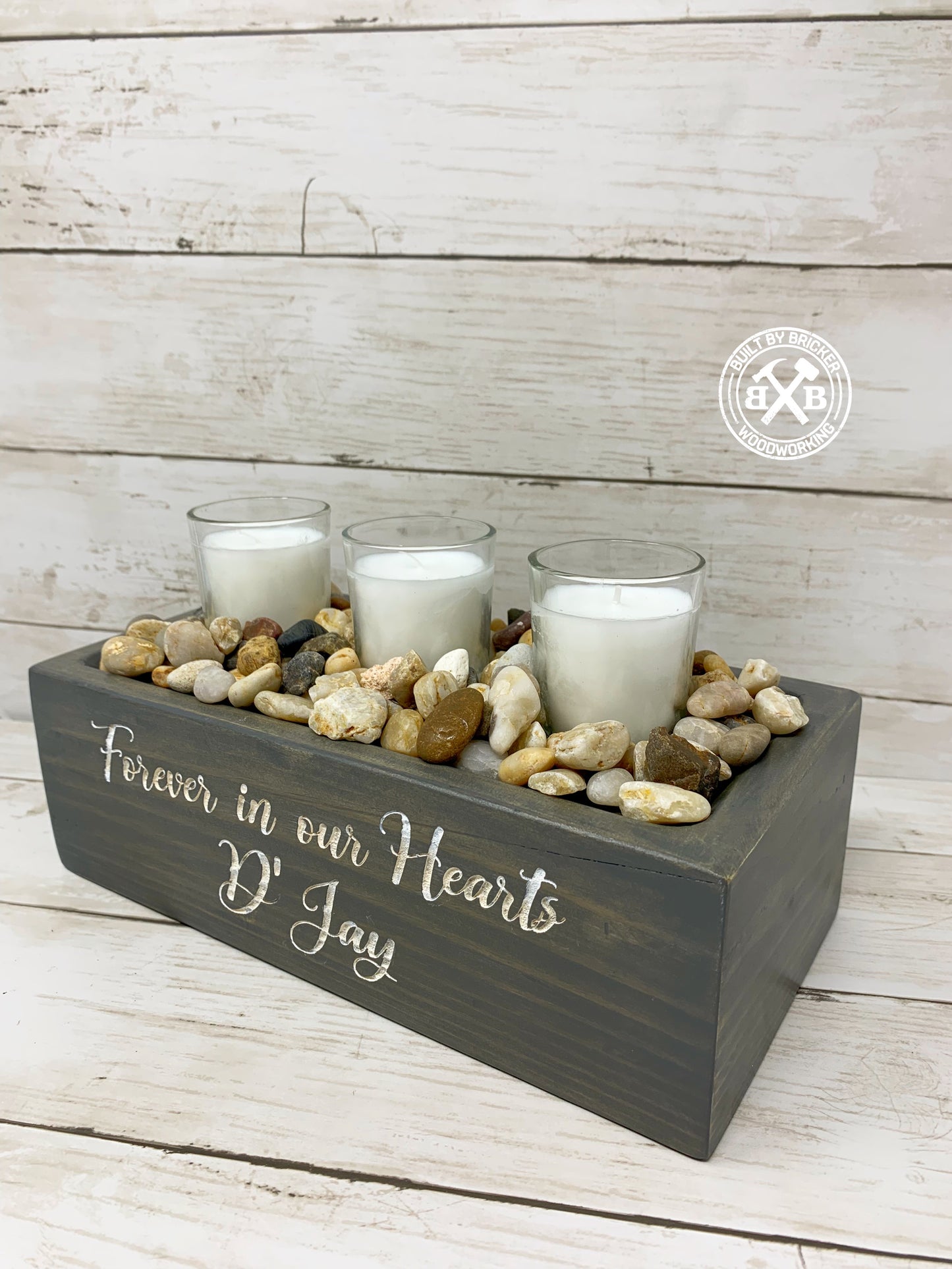 Personalized Candle Holder