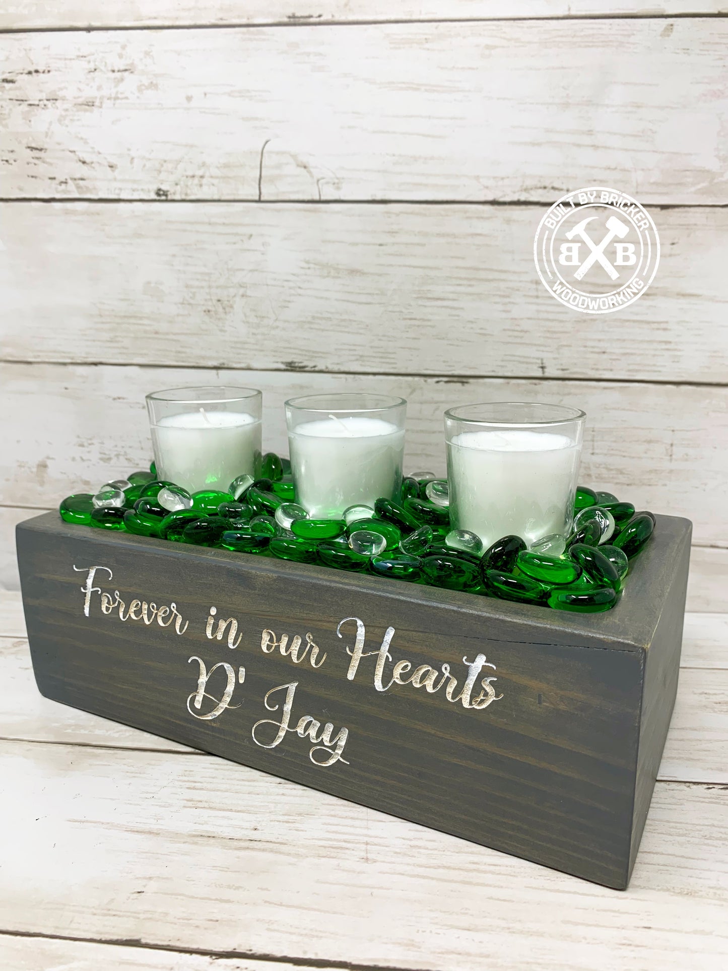 Personalized Candle Holder