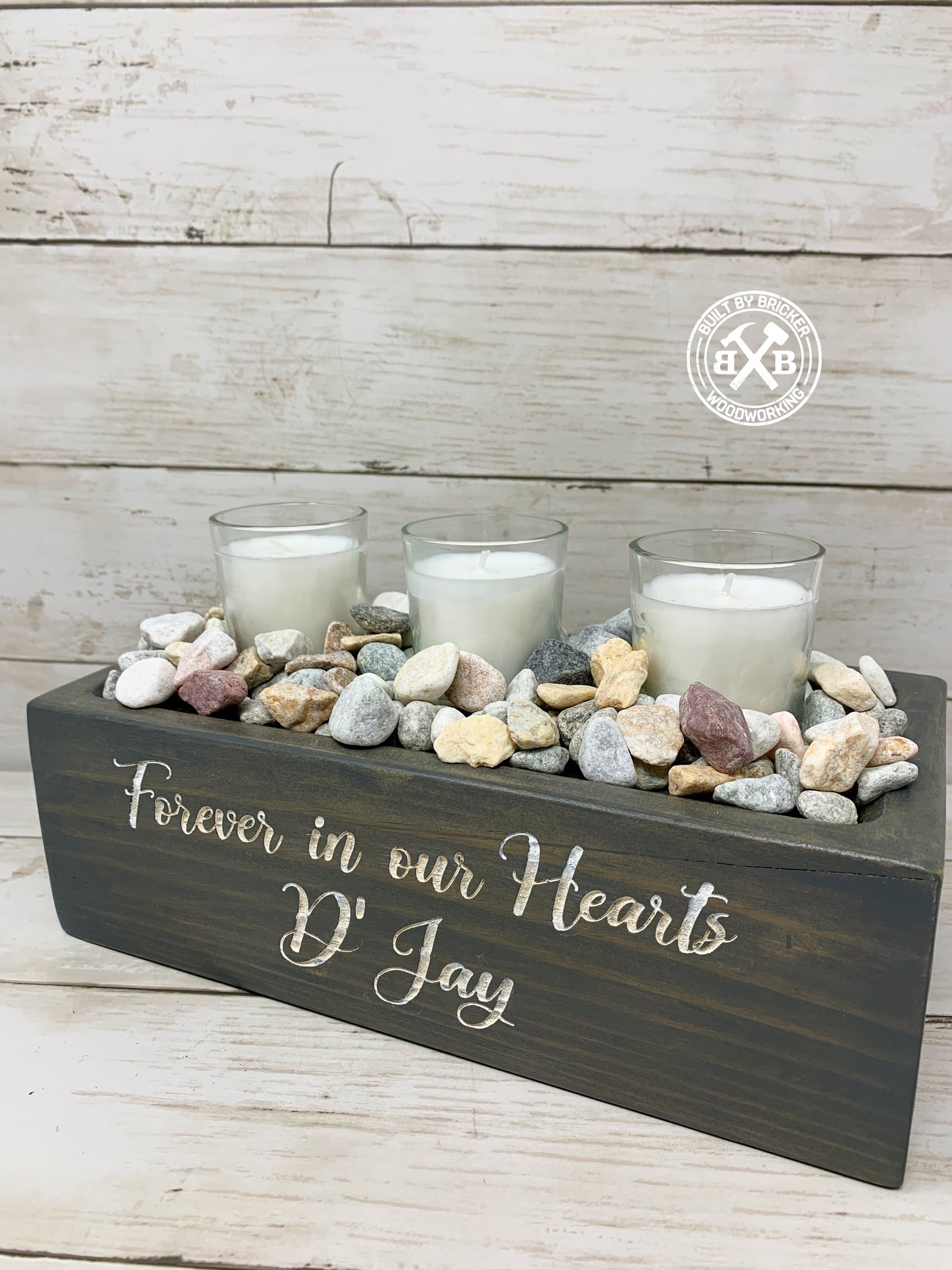 Personalized Candle Holder