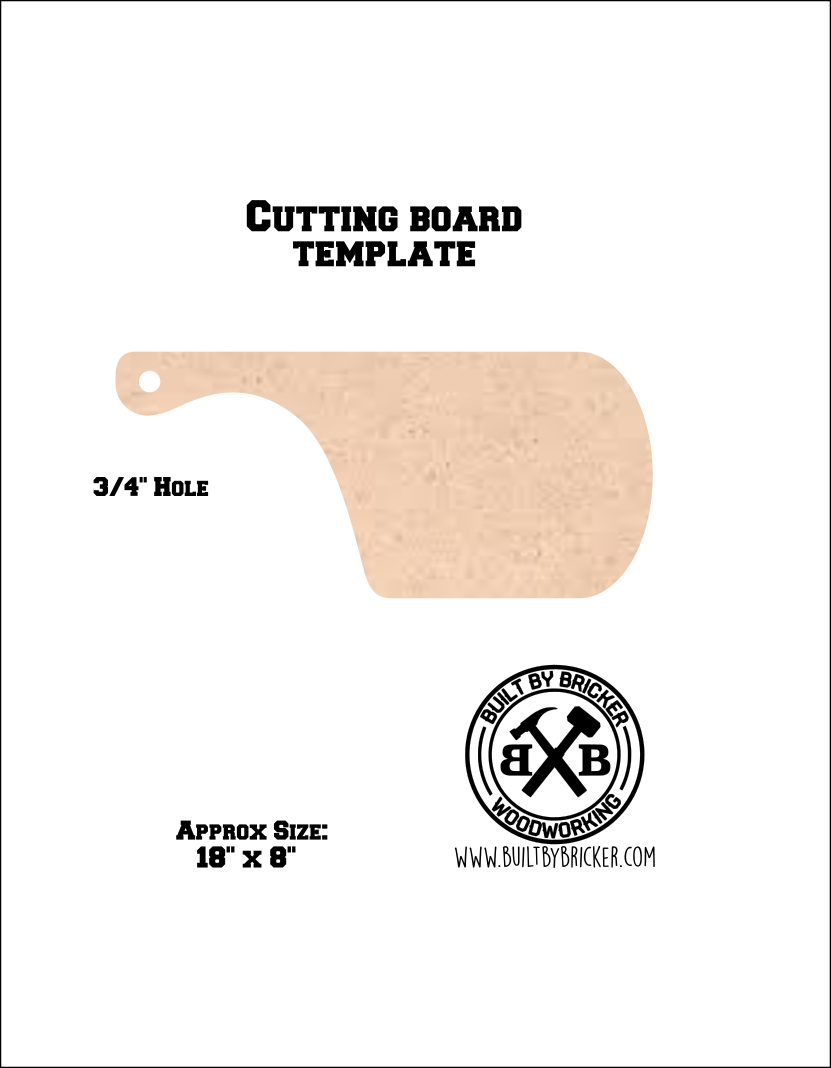 Cutting Board Template 2