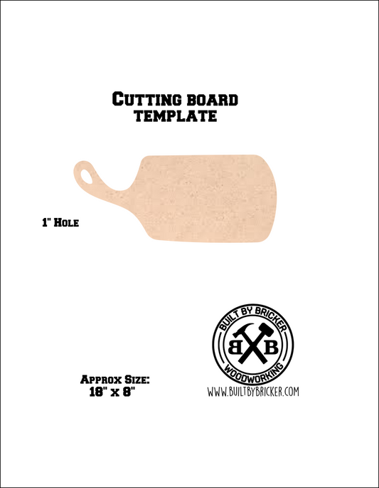 Cutting Board Template 1