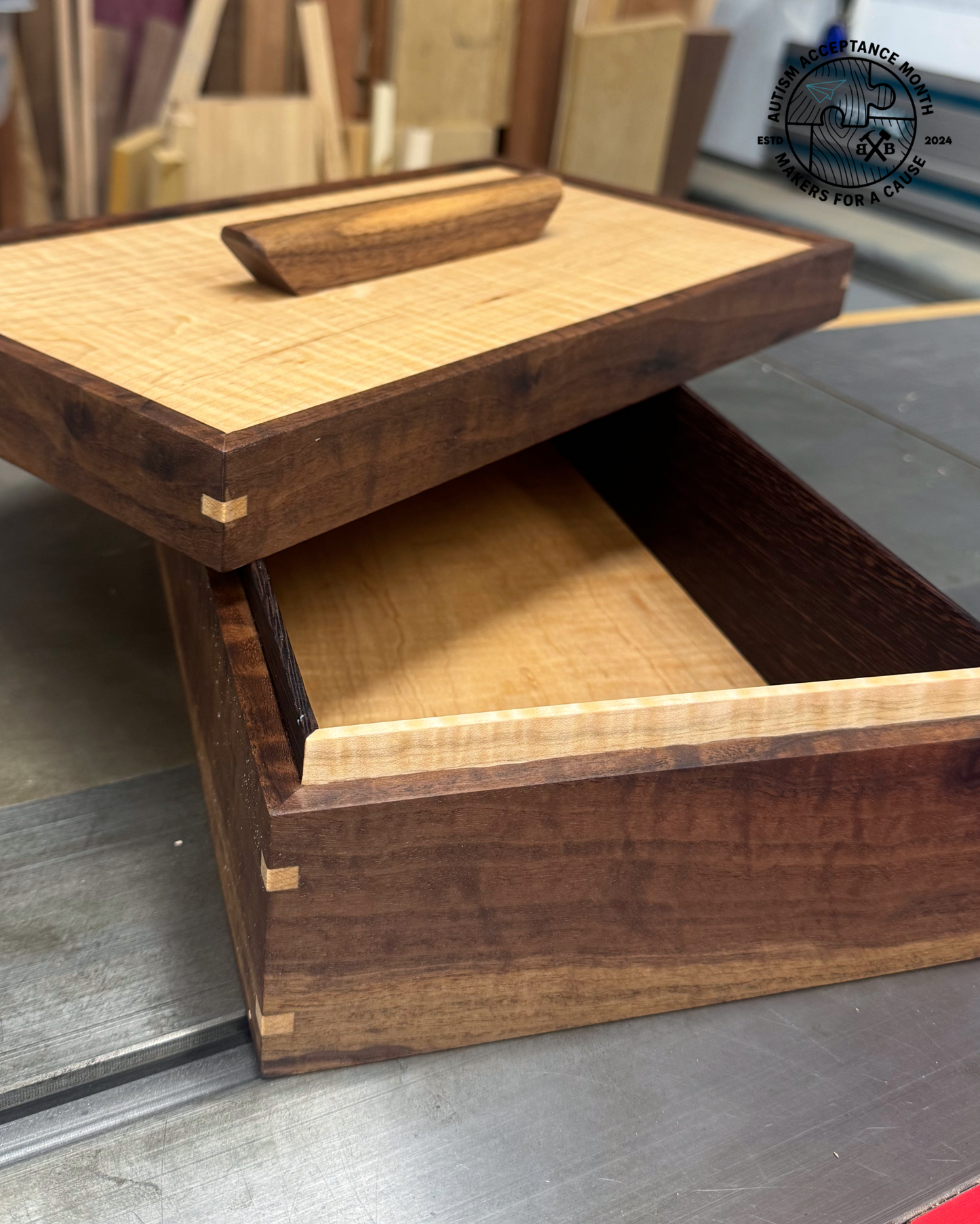 Maker Treasure Box Raffle – Autism Awareness Fundraiser