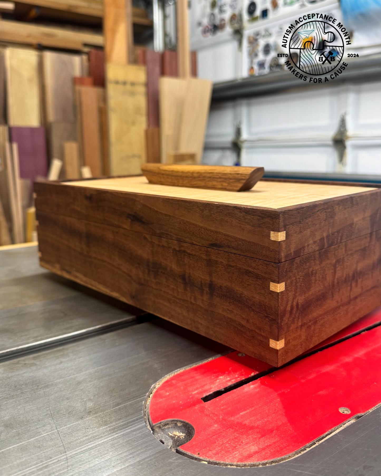 Maker Treasure Box Raffle – Autism Awareness Fundraiser