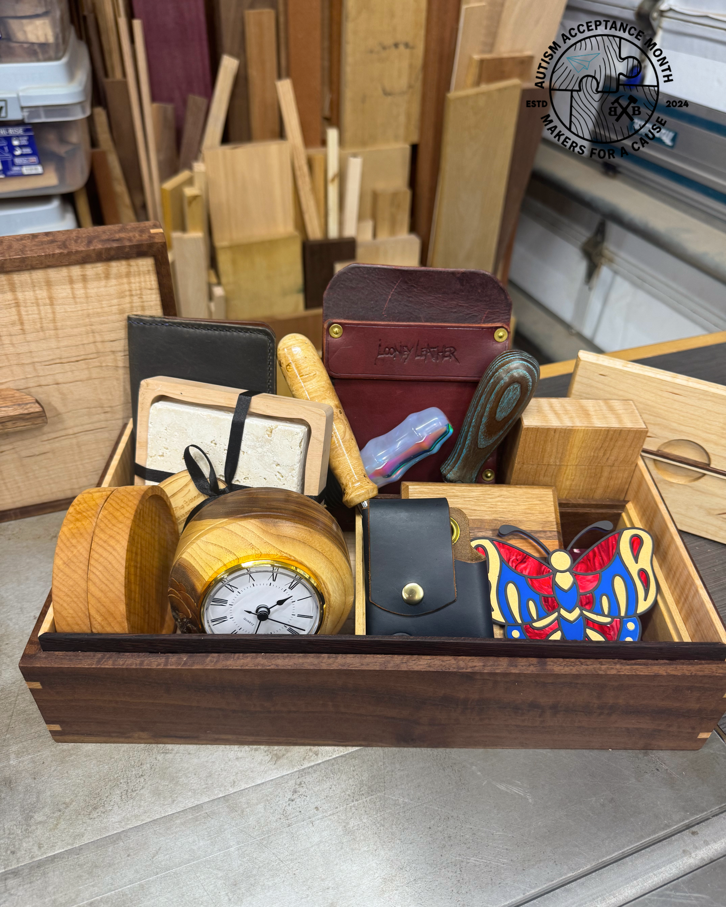 Maker Treasure Box Raffle – Autism Awareness Fundraiser