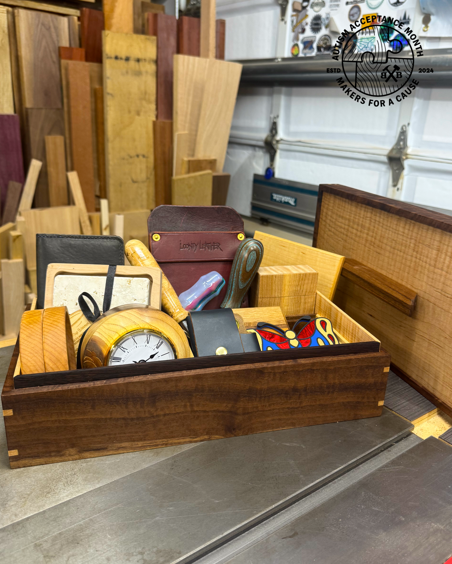 Maker Treasure Box Raffle – Autism Awareness Fundraiser