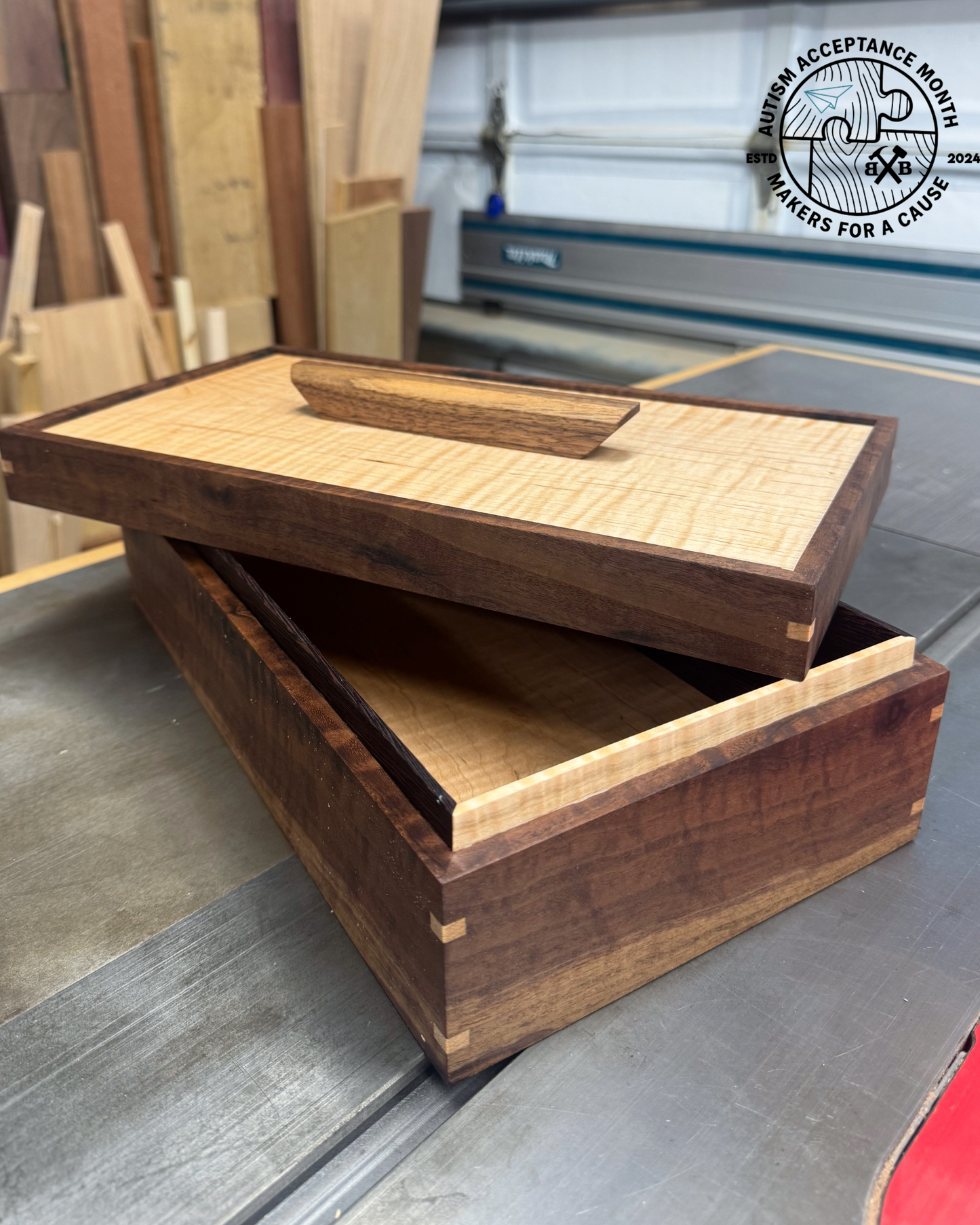 Maker Treasure Box Raffle – Autism Awareness Fundraiser