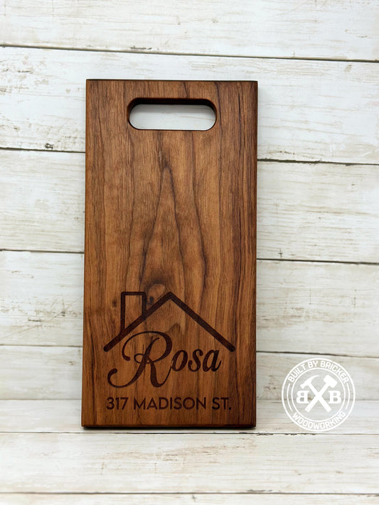 Under Their New Roof - New Home / Homeowner Serving Board