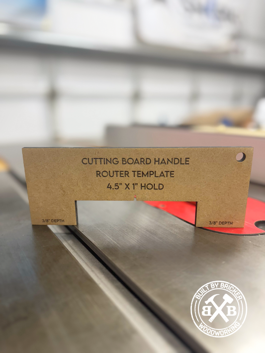 Cutting Board Handle Template