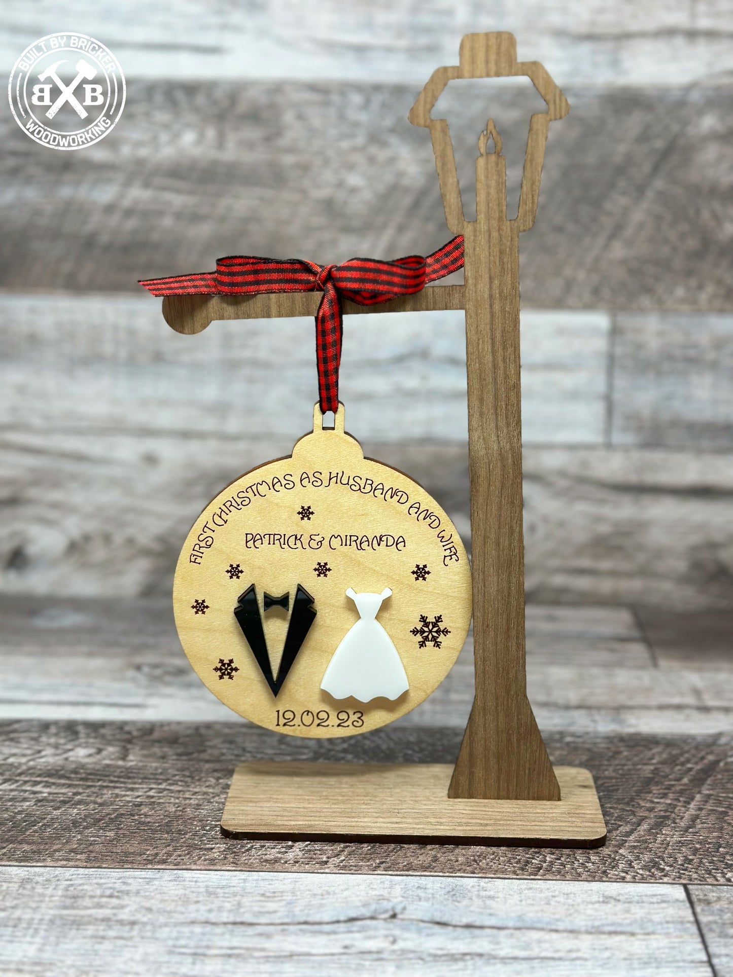 Newly Married Wedding Ornament