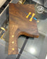 English Walnut Axe-Shaped Serving Board