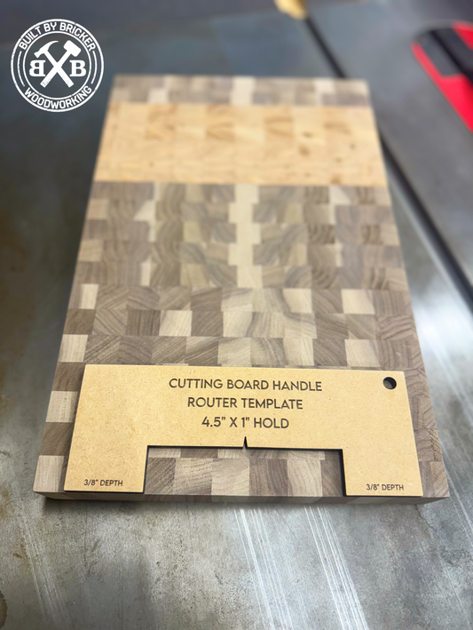 Cutting Board Handle Template