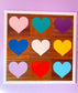 Rainbow Heart Wall Art