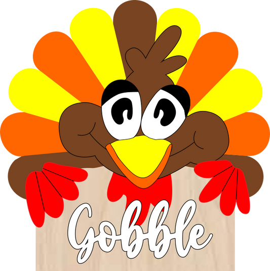 Gobble Turkey- DIY Paint Kits