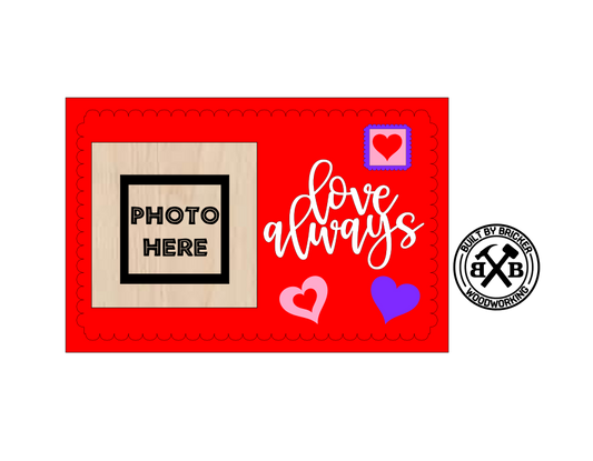 Love Always Photo Frame - DIY Paint Kits