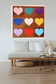 Rainbow Heart Wall Art