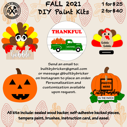 Turley Gobble Placeholder- DIY Paint Kits