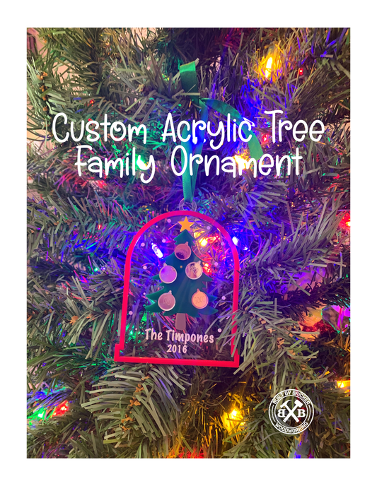 Christmas Tree Family Ornament