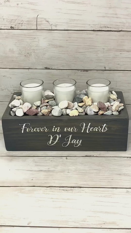 Personalized Candle Holder