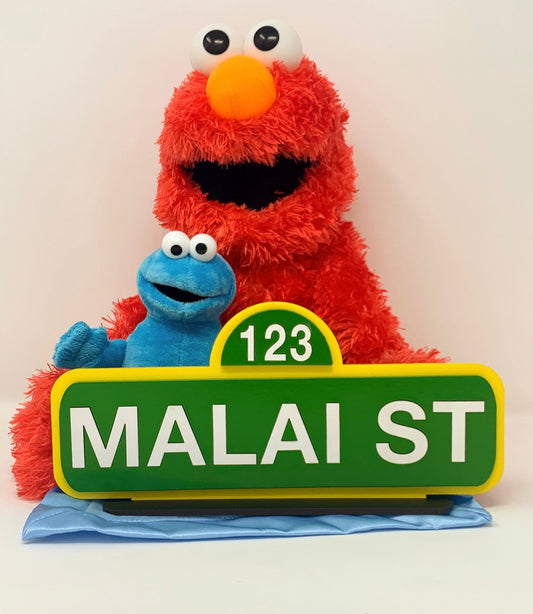 Street Name Sign with Stand