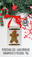 Individual Gingerbread Ornament