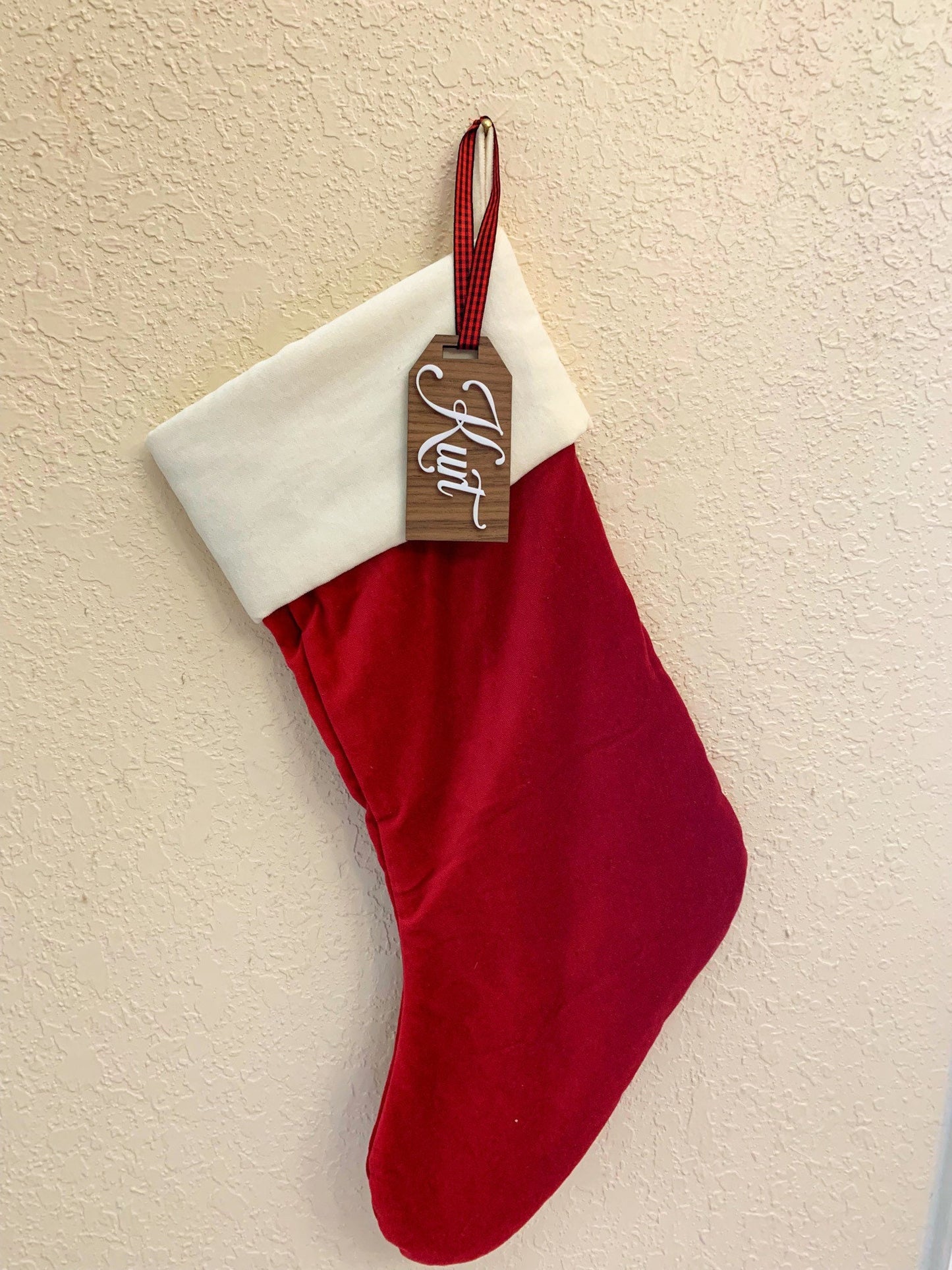 Christmas Stocking Name Tags / Ornament