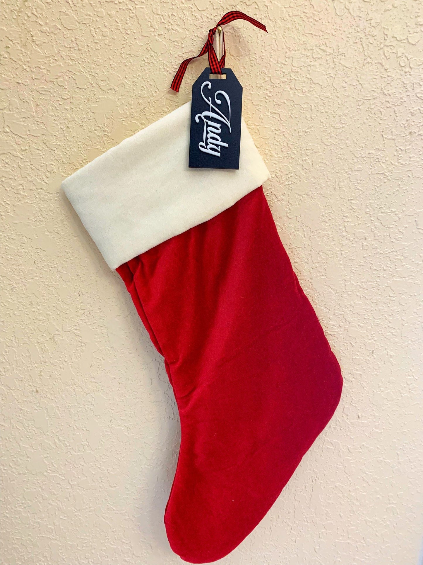 Christmas Stocking Name Tags / Ornament