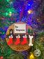 Christmas Mantle Family Ornament