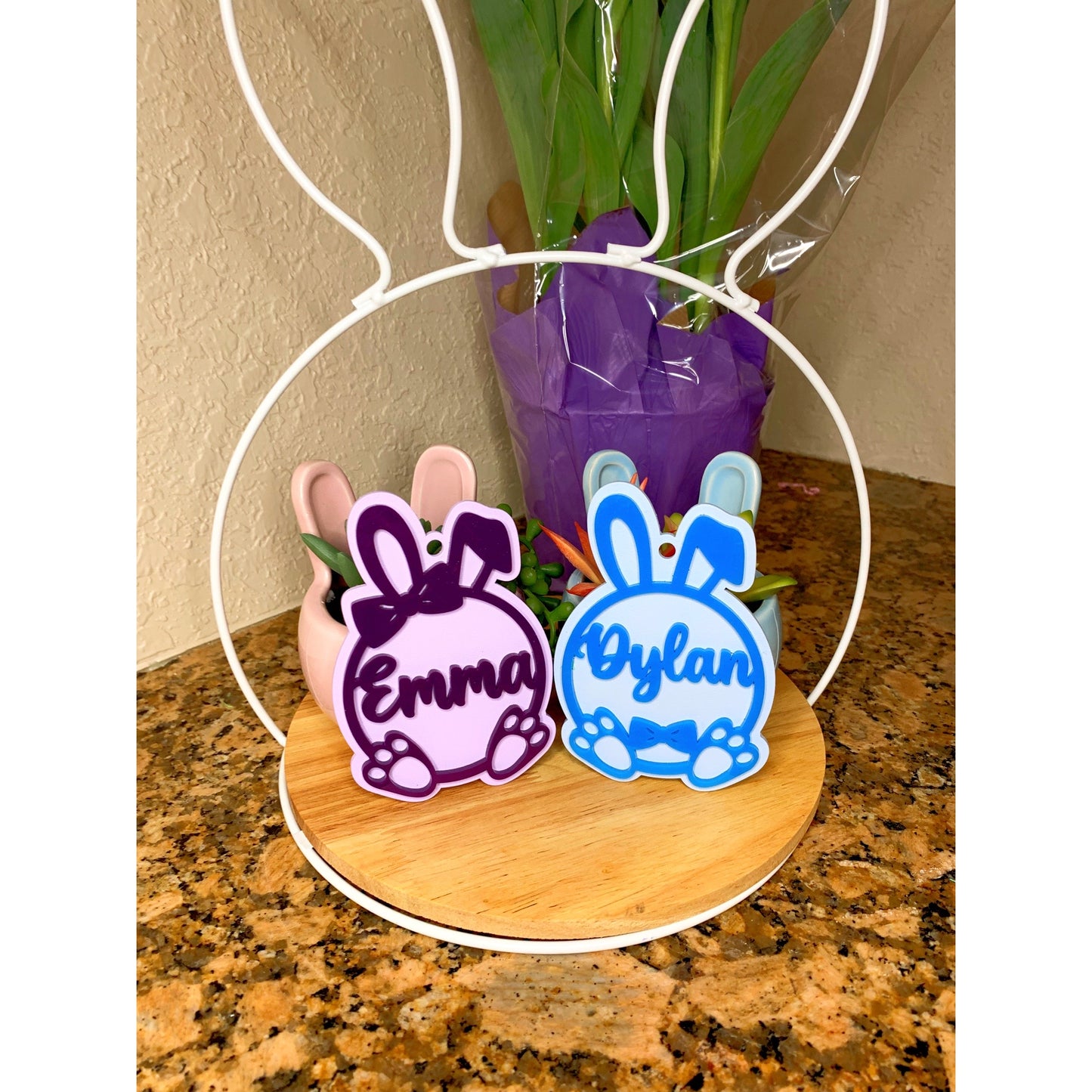 Easter Bunny - Easter Basket Tags