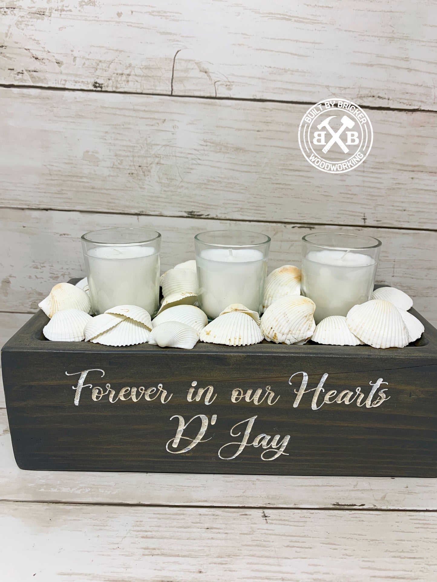 Personalized Candle Holder