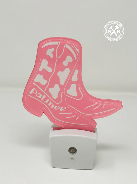 Cowgirl Boots Night light