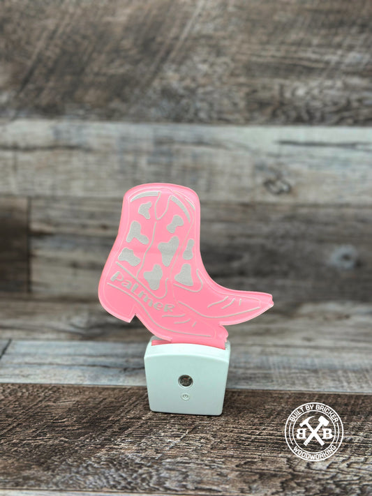 Cowgirl Boots Night light